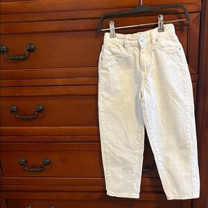 Zara Kids White Jeans